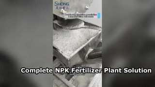 Soluzione completa chiavi in ​​mano per la linea di produzione di fertilizzanti NPK