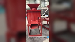 Frantoio per materiale semi-umido per fertilizzante organico per letame animale 1-3T / H ad alta efficienza