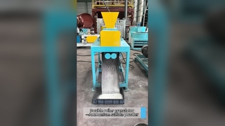 Macchina granulatore per fertilizzanti a doppio rullo -