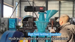 Granulatore a rulli idraulici Granulatore di fertilizzanti composti