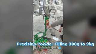 Riempitrice semiautomatica di polvere JY-F1 per sacchetti da 300 g-9 kg con controllo touch screen