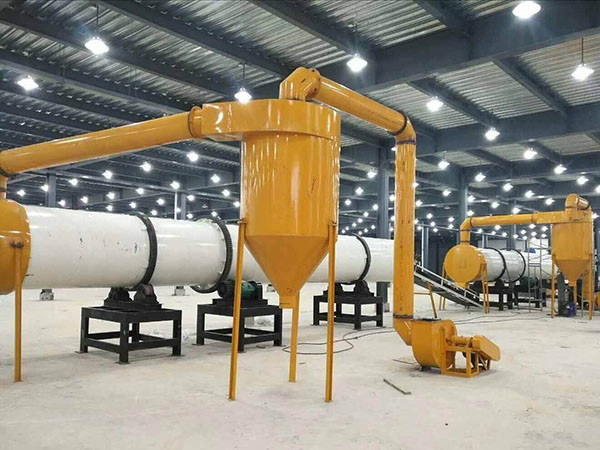 Linea di produzione di fertilizzanti organici in polvere 220V per rifiuti di letame animale