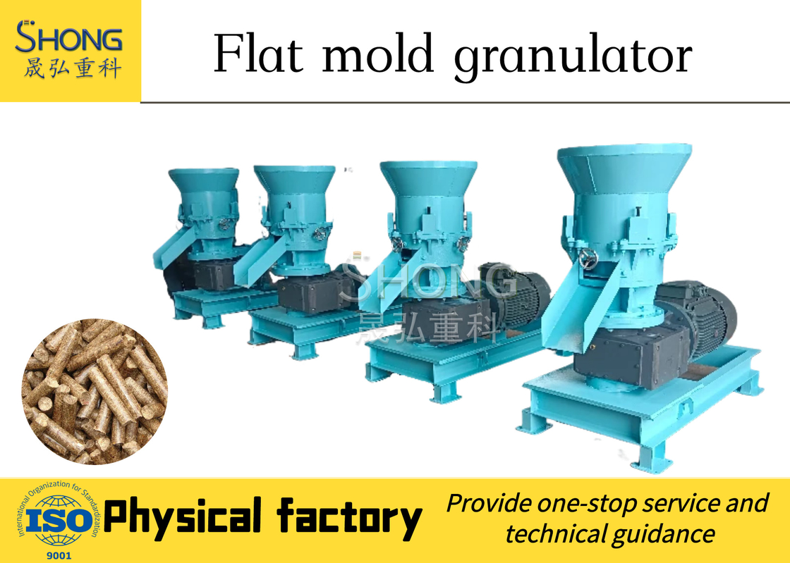 Granulatore di fertilizzanti a striscia piatta Granulatore di fertilizzanti organici Granuli Granulazione macchina