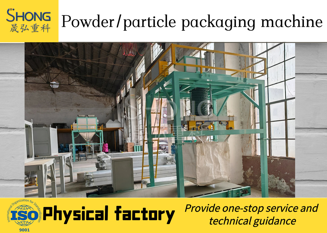 Linea di produzione delle palline impacchettatrice del fertilizzante, Gray Color Fertilizer Bagger