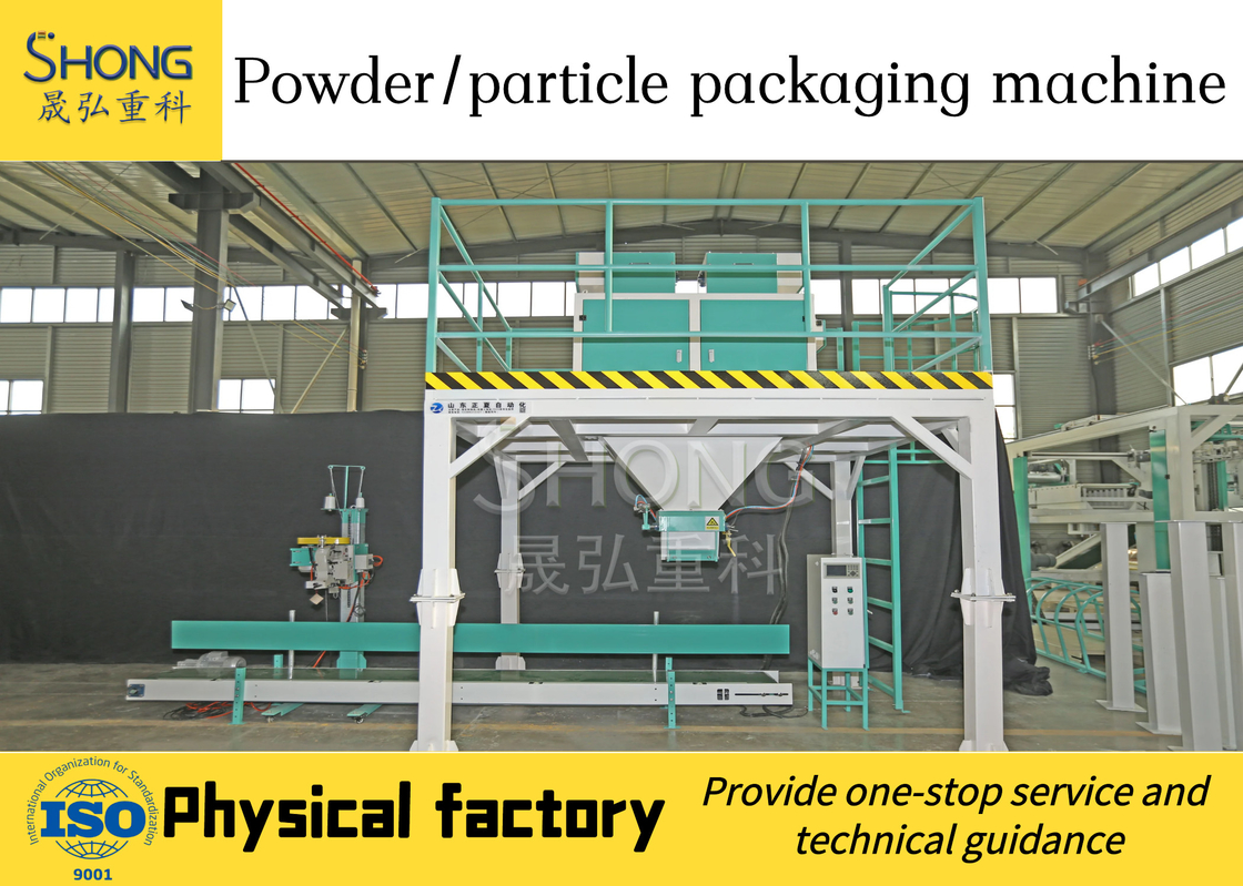 Linea di produzione delle palline impacchettatrice del fertilizzante, Gray Color Fertilizer Bagger