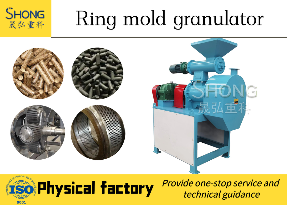 Granuli finali Granulatore di fertilizzanti organici di dimensioni 3-10 mm Con capacità di produzione 4-6 t/h Visita benvenuta