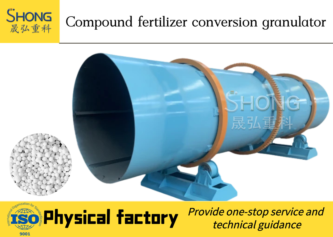 Linea di produzione di fertilizzanti organici NPK personalizzata con uscita e alimentazione 380V/50 Hz
