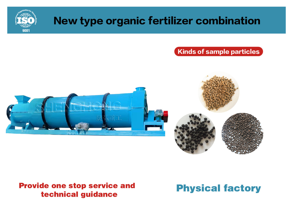 1-20 tonnellate/ora Capacità di lavorazione Fertilizzanti organici Linea di produzione 1 Tecnologia di miscelazione e agitazione