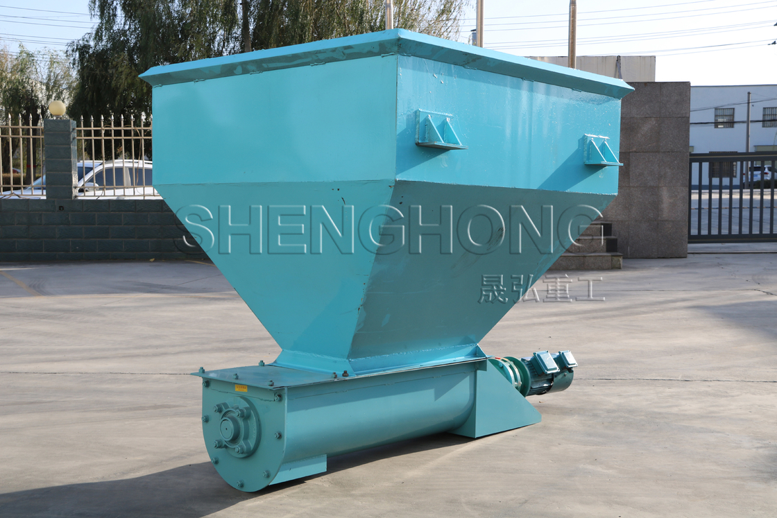 Linea di produzione di fertilizzanti organici alimentatore alimenta automaticamente in modo uniforme Capacità 1-20 t/h Colore blu