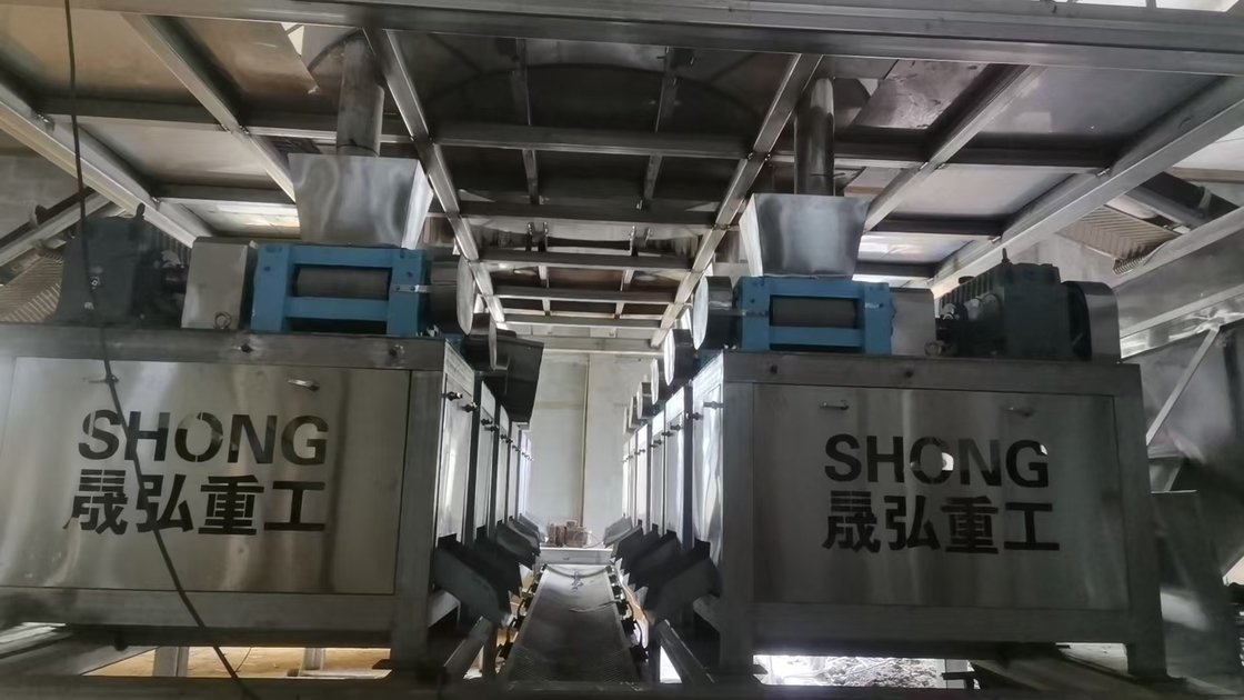 Sistema di produzione NPK potenza di 18,5 kW e diametro dei granuli da 2,5 a 20 mm per prestazioni ottimali