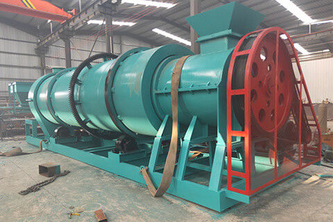 Macchina granulatrice per fertilizzanti organici 5-8 t/h 60.5kw Granuli 1-10mm