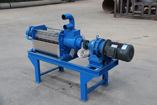 Separatore di letame di mucca su misura da 4 a 25 T/h con potenza di pompa di 7,5 kW