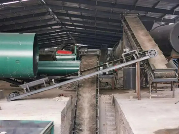Linea di produzione della macchina di granulazione del fertilizzante organico per il concime del cavallo delle pecore del maiale
