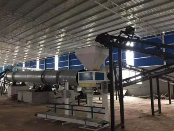 Linea di produzione della macchina di granulazione del fertilizzante organico per il concime del cavallo delle pecore del maiale