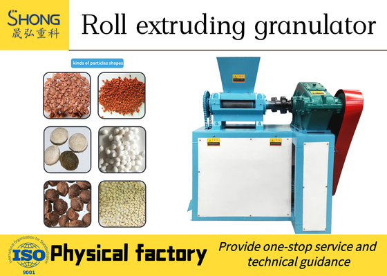 Macchina composta organica della pallina dell'estrusione del granulatore del rullo della macchina del granulatore del fertilizzante doppia
