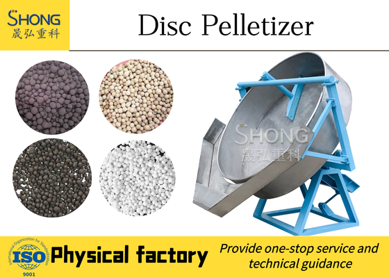 Pan Type Fertilizer Granulator Machine per il fertilizzante organico del concime del pollo