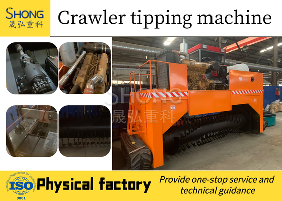 Acciaio al carbonio elettrico di Turner Tumbler Solid Waste Mixer della composta del fungo