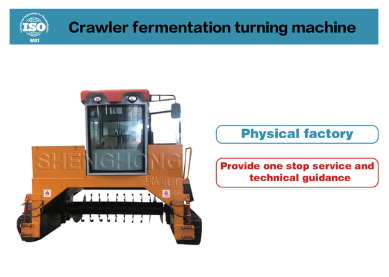 FD 3000 Crawler Fermentation Turning Machine,apparecchiature industriali di fermentazione,piccolo investimento,uso flessibile