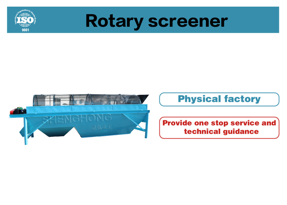 Equipaggiamento di screening vibratorio a più ponti, sistema di screening per la classificazione delle particelle da 2 a 8 mm