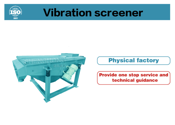 Equipaggiamento per lo screening vibratorio per la selezione delle polveri da 8 mm di pellets Daimter Capacità 1-10 tonnellate/ora