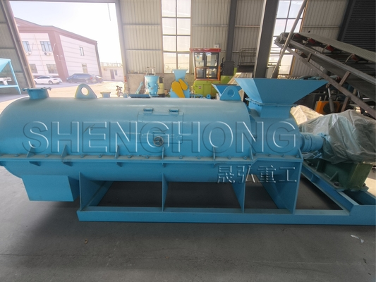 Acciaio al carbonio della macchina di Straw Compost Fertilizer Recycling Granulator