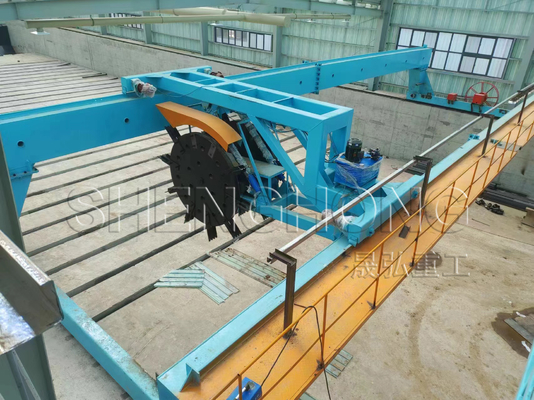 Fermentazione compost Turner facile da installare Roulette Turning Machine per il compostaggio
