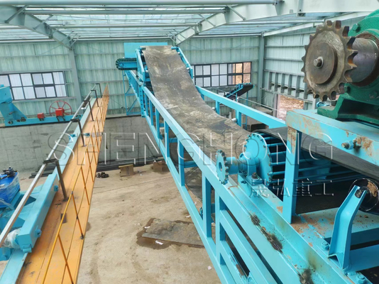 Fermentazione industriale attrezzature per il compostamento per il tipo di scanalatura di compost macchina di tornitura vantaggi della fermentazione a breve termine rifiuti