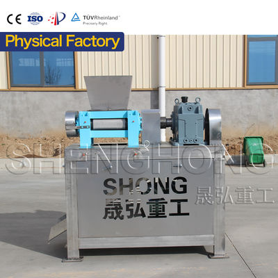 Granulatore a doppio rullo per fertilizzanti in polvere NPK 380V