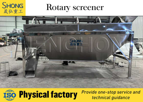 Apparecchiatura di vagliatura vibrante ad alta potenza da 11 kW con alimentazione a 380 V/50 Hz e dimensione massima di alimentazione di 400 mm