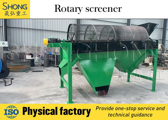 Equipaggiamento di screening vibratorio ad alta capacità con garanzia di 12 mesi e certificazione ISO9001 per la produzione di fertilizzanti su larga scala