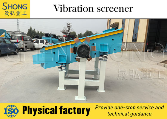 Apparecchiature di screening vibratorio ad alta capacità con produzione da 1 a 10 tonnellate/ora e garanzia di 12 mesi per un'efficiente classificazione dei materiali