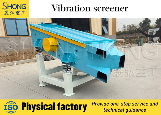 Screener a vibrazione industriale per la produzione di fertilizzanti e prodotti chimici con progettazione specifica del settore, compatibilità dei materiali e garanzia della qualità