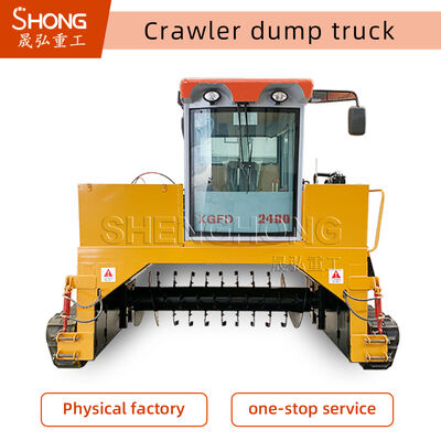 Fermentazione efficiente compost turner per la produzione di Agaricus Brunnescens