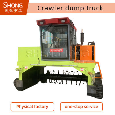 Attrezzatura per il compostaggio per fermentazione da 3100 kg con dimensioni di 3500*2650*2800 mm e motore di sollevamento da 54-80 kW per un compostaggio efficiente