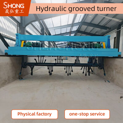 Tornatore a scanalatura idraulica automatica con denti di rastrello durevoli - stabile ed efficiente