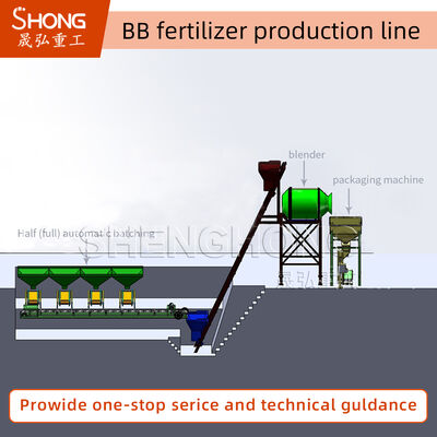 BB Linea di produzione di fertilizzanti e materiali in acciaio al carbonio o in acciaio inossidabile