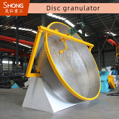 spreco organico della composta della macchina della palla dell'appalottolatore del granulatore del disco 2t/H