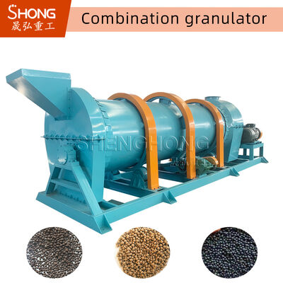 Shenghong Rotary Granulator Machine per concimi organici da 1 a 20 T/h