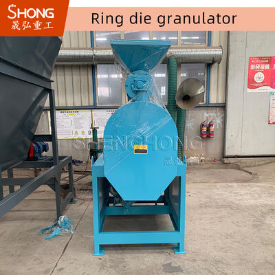 Linea di produzione di fertilizzante organico in acciaio al carbonio 8t/H 75kw