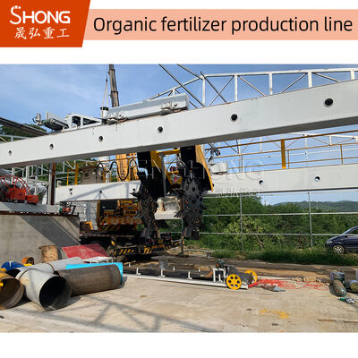 Linea di produzione del fertilizzante organico di acciaio al carbonio granulazione della pollina