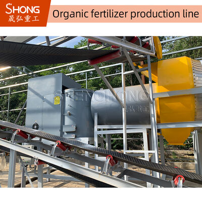 Impianto di produzione di fertilizzanti organici per pollo 5t/h 75kw linea di produzione di fertilizzanti organici