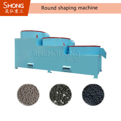 Granulatore per fertilizzante di borra di cotone con granuli a forma di palla, tasso di pellet del 98% e diametro del disco di 1500 mm