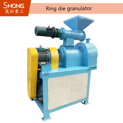 30kw Power Carbon Steel/Stainless Steel Fertilizer Pellet Machine con tasso di formazione del 95% per la granulazione di fertilizzanti organici