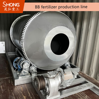 Linea di produzione di fertilizzanti BB con capacità di 5-7 tonnellate all'ora, design personalizzato e funzionamento completamente automatico