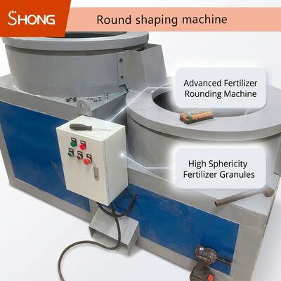 Macchina di arrotondamento di granuli di fertilizzanti ad alta efficienza con elevato tasso di sfericizzazione per un funzionamento continuo e un risparmio energetico