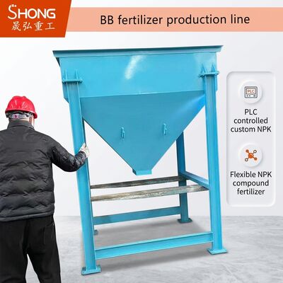 Linea di Produzione Automatica di Fertilizzanti BB con Controllo PLC per Fertilizzanti Composti NPK Personalizzati fino a 30 Tonnellate all'Ora