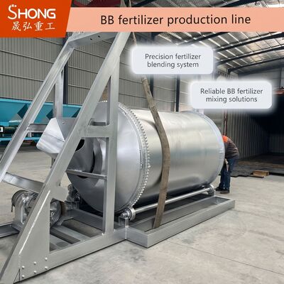Miscelatore di fertilizzanti BB personalizzato con funzionamento automatizzato e elevato throughput per la linea di produzione di fertilizzanti BB