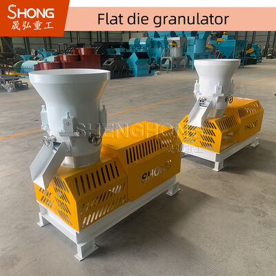 Granulatore per fertilizzanti organici ad alto tasso di granulazione (>95%) senza necessità di essiccazione o frantumazione e a risparmio energetico