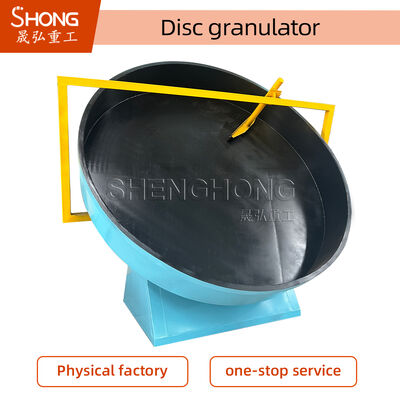 Tasso di Granulazione Elevato ≥95% Granulatore a Disco con Robusta Base di Progettazione Nessun Bullone di Ancoraggio Necessario per un Funzionamento Fluido