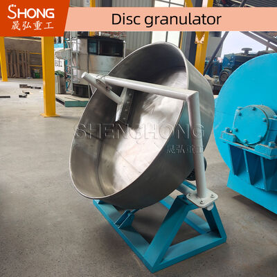 Granulatore per fertilizzanti in acciaio al carbonio tipo umido per granulatori a disco per fertilizzanti organici da 2-6 mm